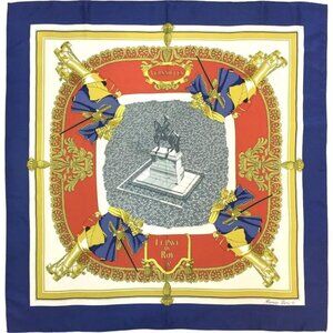 958200BR (S2) Hermes Scarf Multicolor Silk